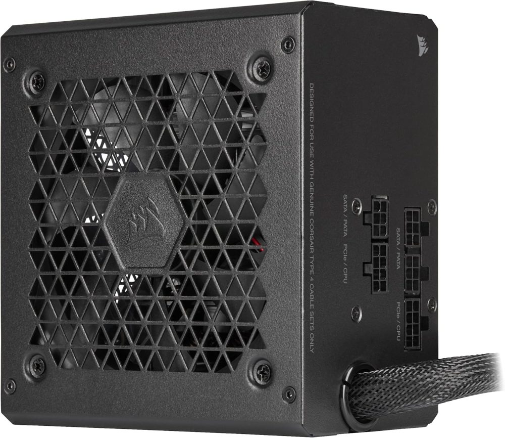 CORSAIR CX650M 80 Plus Bronze Semi-Modular Low-Noise ATX 650 Watt Power Supply - NA - Black - Image 2