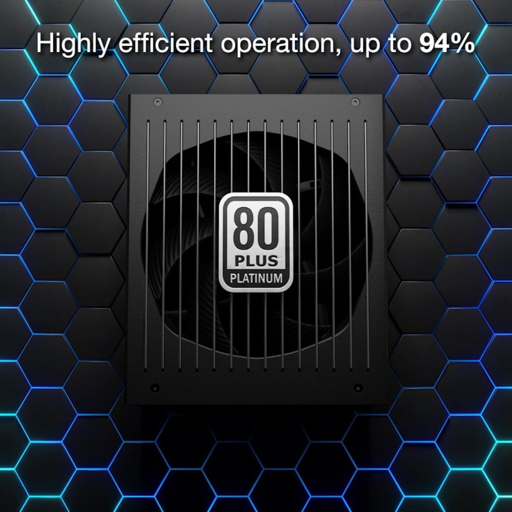 be quiet! Straight Power 12-1500w Modular Power Supply | 80 Plus Platinum ATX 3.1 Compliant | for PCIe 5.0 GPUs and GPUs with 6+2 pin connectors | Silent 135mm Fan | BN518 - Image 2