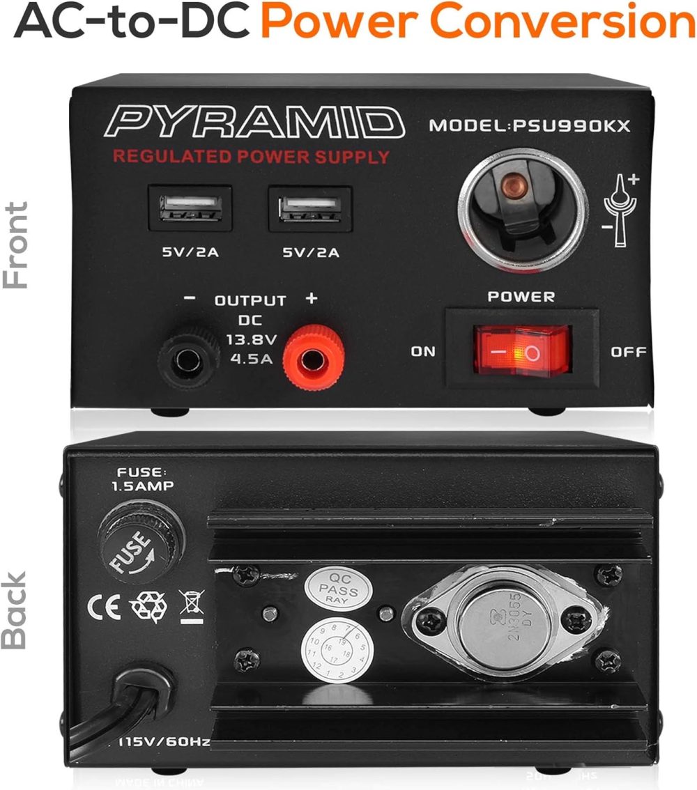 HAM W/ 13.8 Volt Dc 120V AC Supply