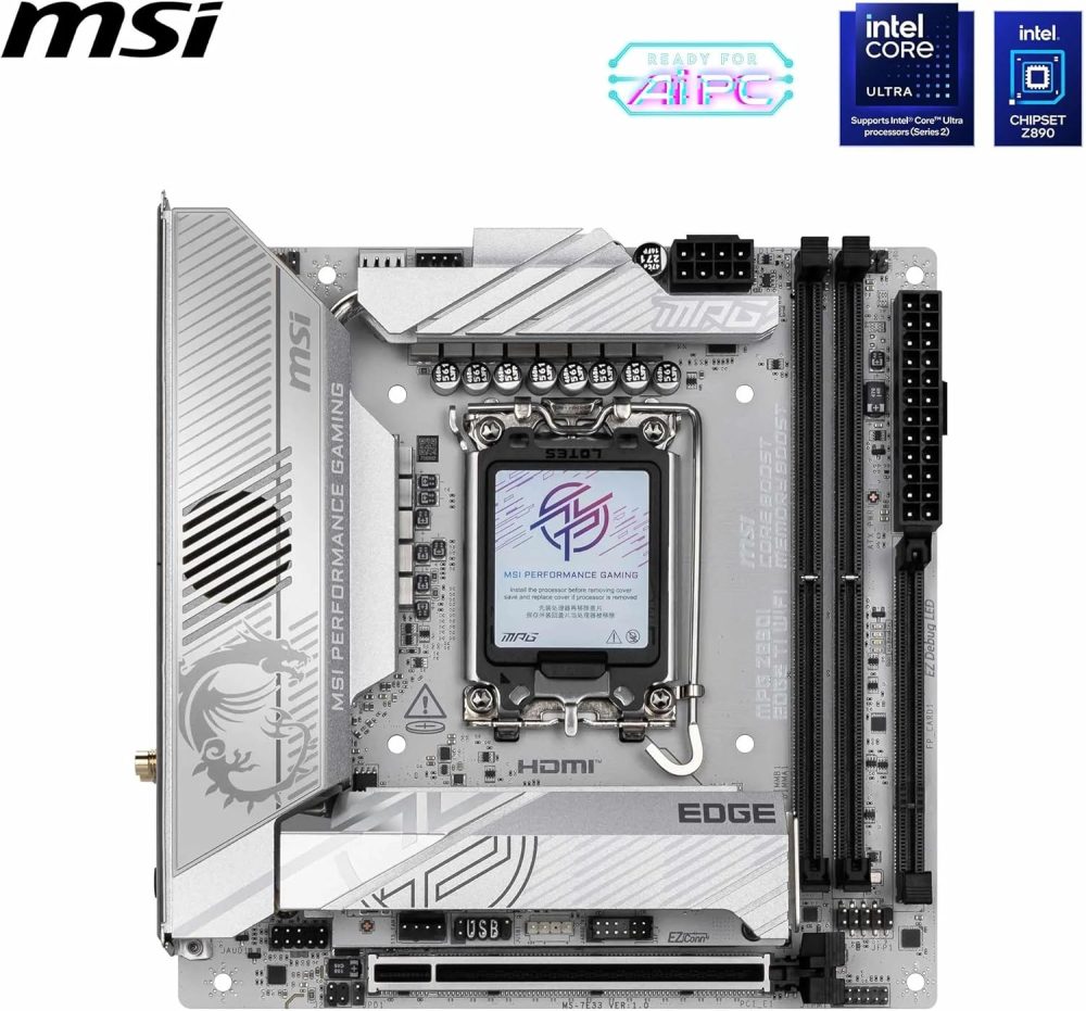 Mini-ITX - Supports Intel Core Ultra Processors (Series 2)