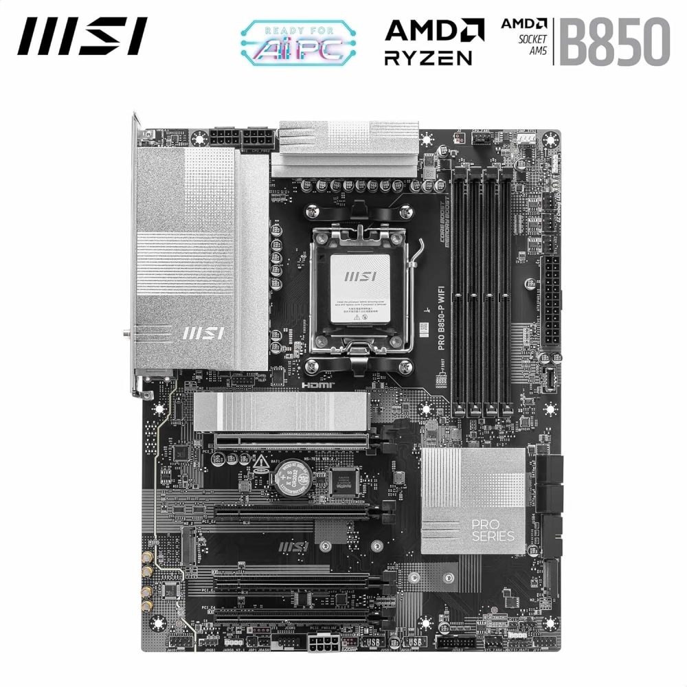 ATX - Supports AMD Ryzen 9000/8000 / 7000 Processors