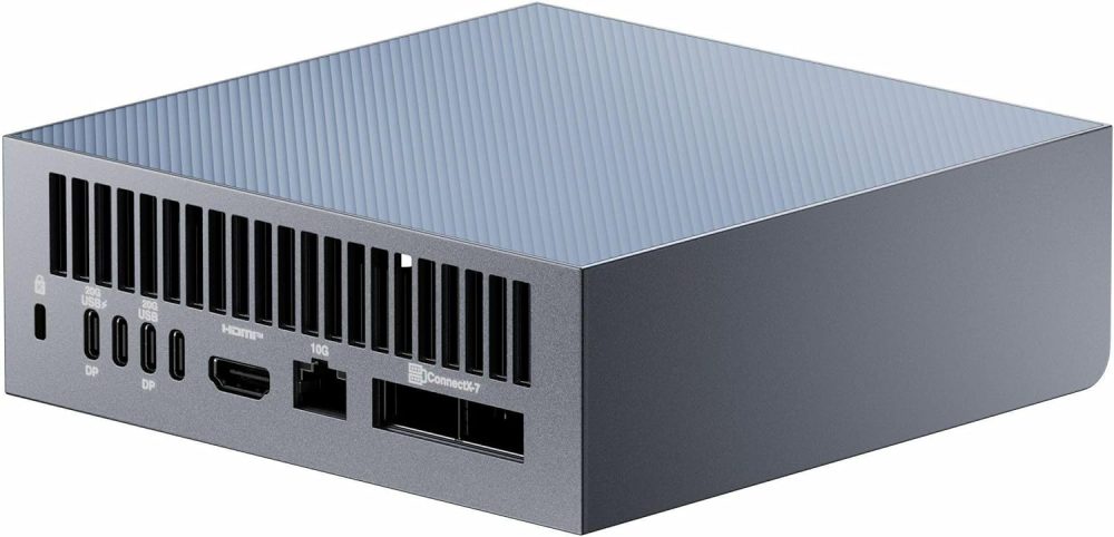 Asus Ascent GX10-GG0010BN Desktop AI Computer - ARM Cortex X925-128 GB - 1 TB PCI Express NVMe 4.0 x4 SSD - Stellar Gray - NVIDIA GB10 Grace Blackwell Chip - DGX OS - NVIDIA Blackwell GPU GB10 - Wi- - Image 2