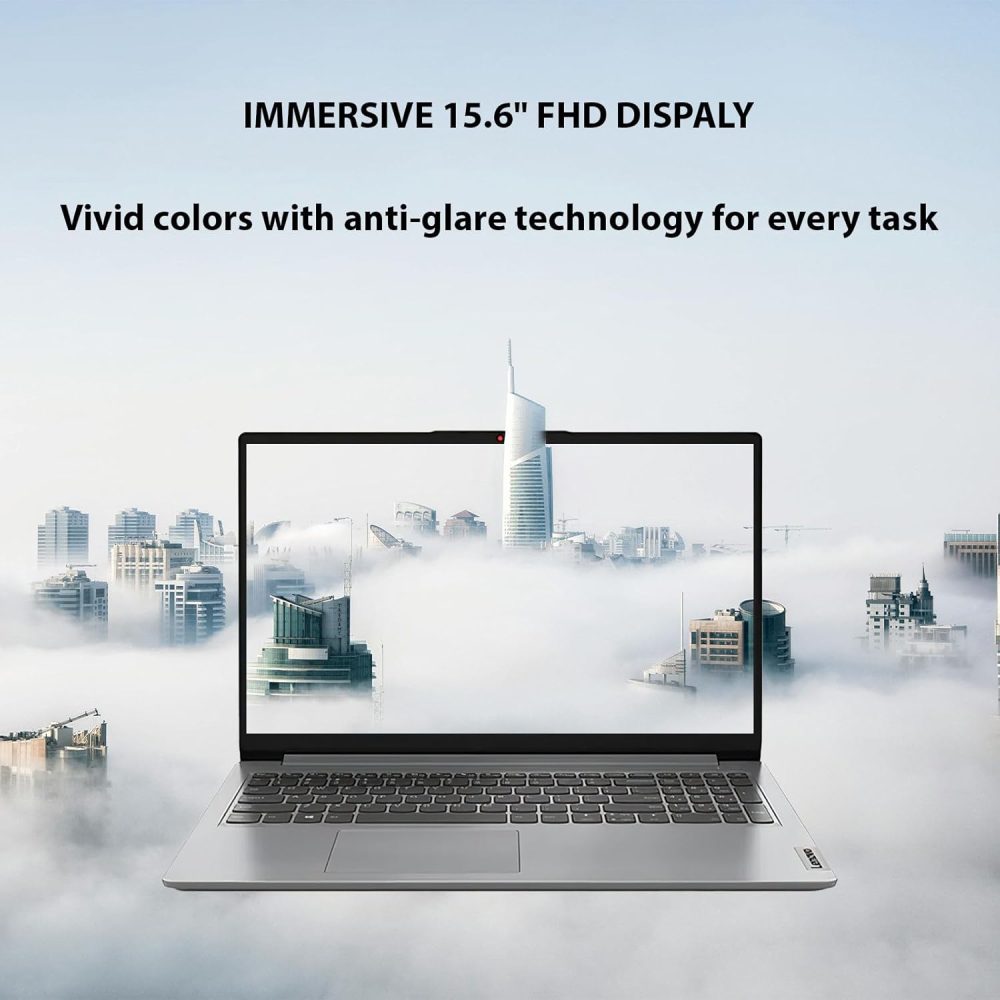 Lenovo Laptop | Intel Core | 15.6 Anti-Glare Screen | 1 Year Office 365 | 12GB RAM | 256GB SSD + 128GB eMMC | 1TB Cloud Storage | 11HR Battery | Windows 11 Pro | Wi-Fi 6 | WOWPC Recovery USB - Image 2