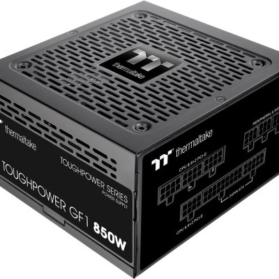 Thermaltake GF1 (2024) Fully Modular ATX 850W Power Supply - 80 Plus Gold - Ultra Quiet - Zero RPM