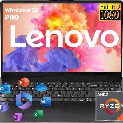 Lenovo 2026 New V15 Laptop for Student & Business with Microsoft Office on the Web