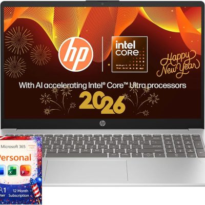 HP 15.6" Laptop with Microsoft 365-1.1TB Storage - 8GB Memory - Intel Inside | Anti-Glare Display