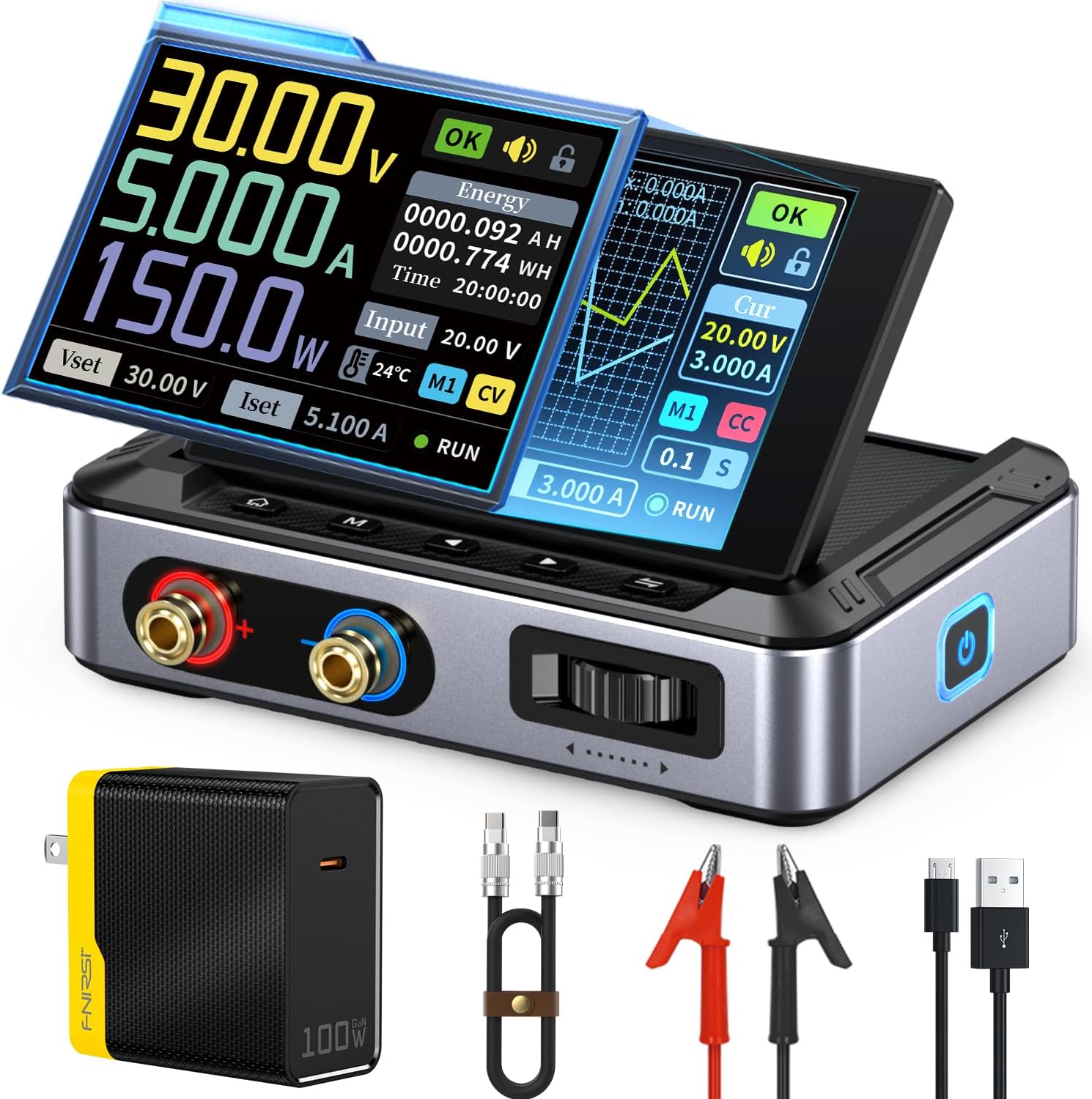 FNIRSI DPS-150 DC Power Supply Variable