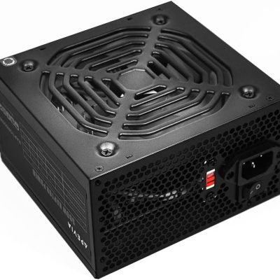 Apevia RAPTOR500W Raptor 500W ATX Power Supply with 120MM Black Fan