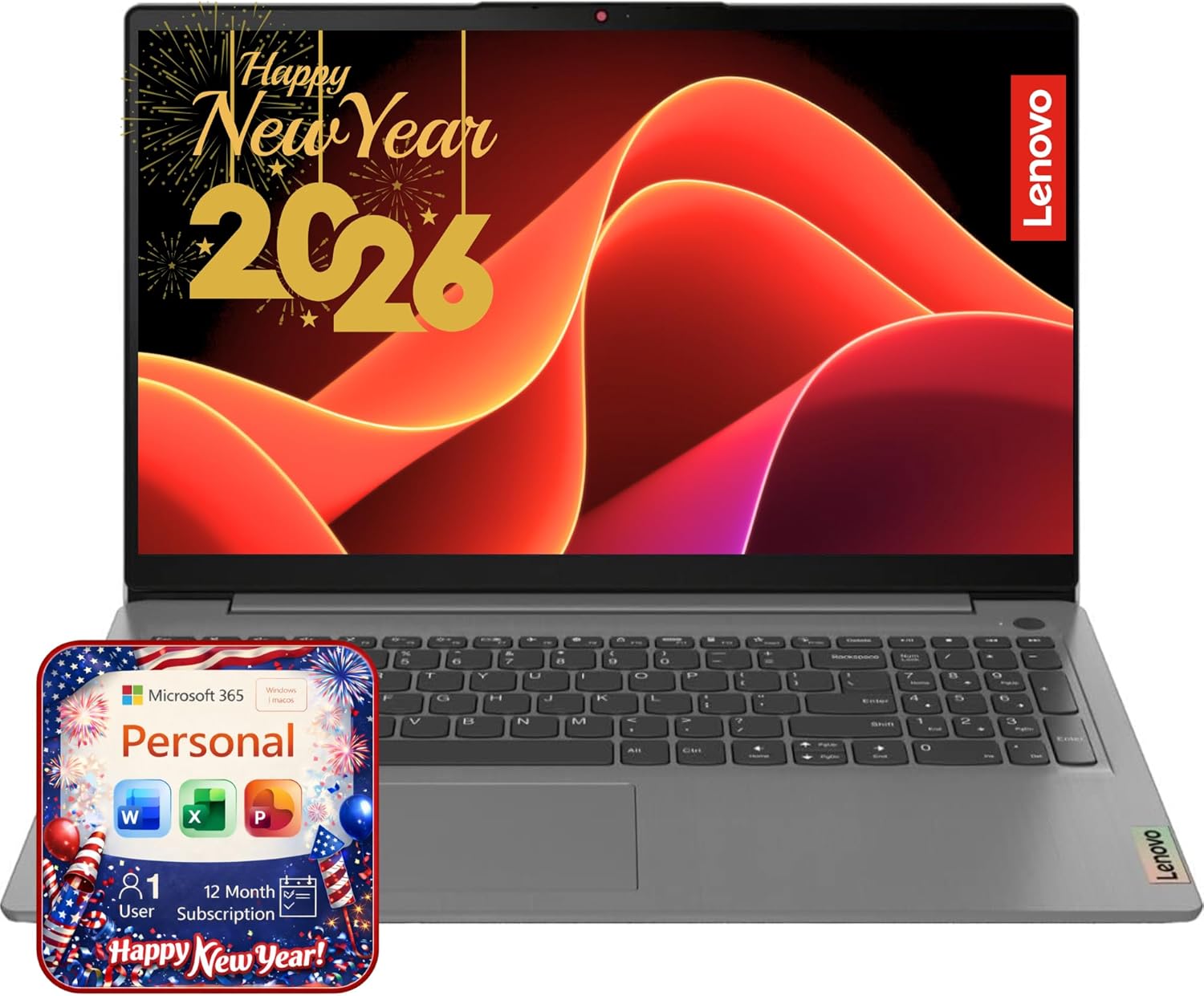 Lenovo IdeaPad 15.6" Laptop Computer - 20GB RAM - 1.2TB Storage - Intel Core | Microsoft Office 365 Included