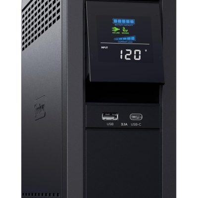 CyberPower CP1500PFCLCD PFC Sinewave UPS Battery Backup and Surge Protector