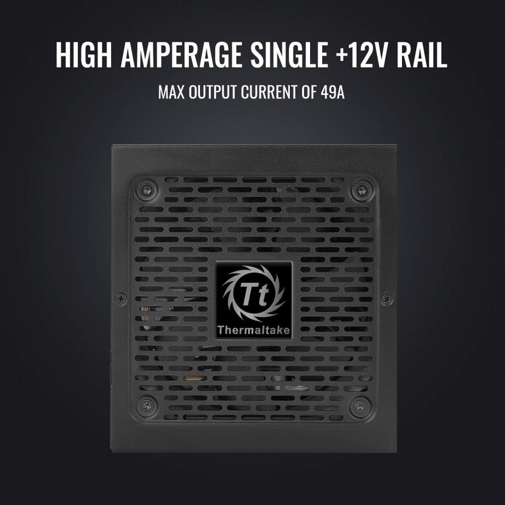 Thermaltake Toughpower GX2 80+ Gold 600W SLI/Crossfire Ready Continuous Power ATX 12V V2.4/EPS V2.92 Non Modular Power Supply 5 Year Warranty PS-TPD-0600NNFAGU-2 - Image 3