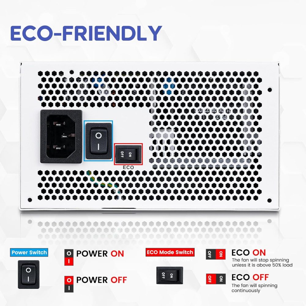 Eco Mode with 120mm FDB Fan