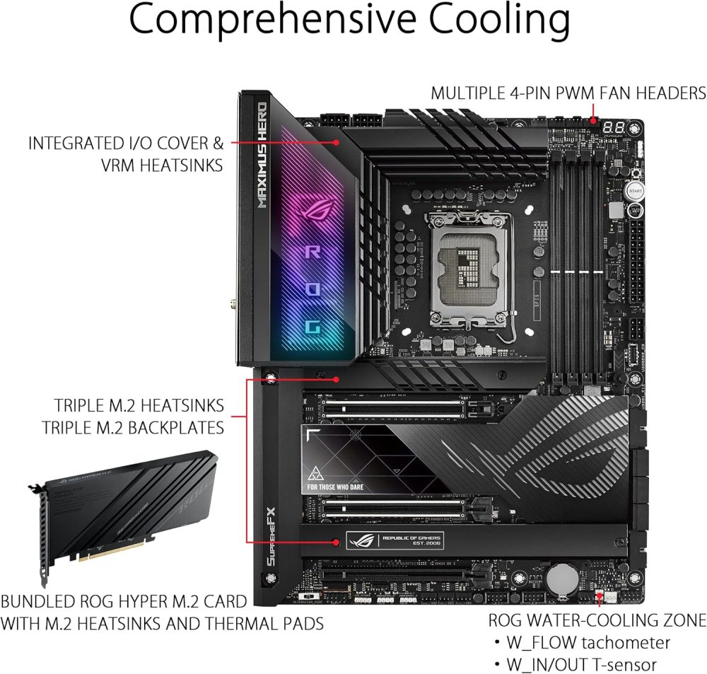 ASUS ROG MAXIMUS Z790 HERO Intel Z790 LGA 1700 ATX - Image 3