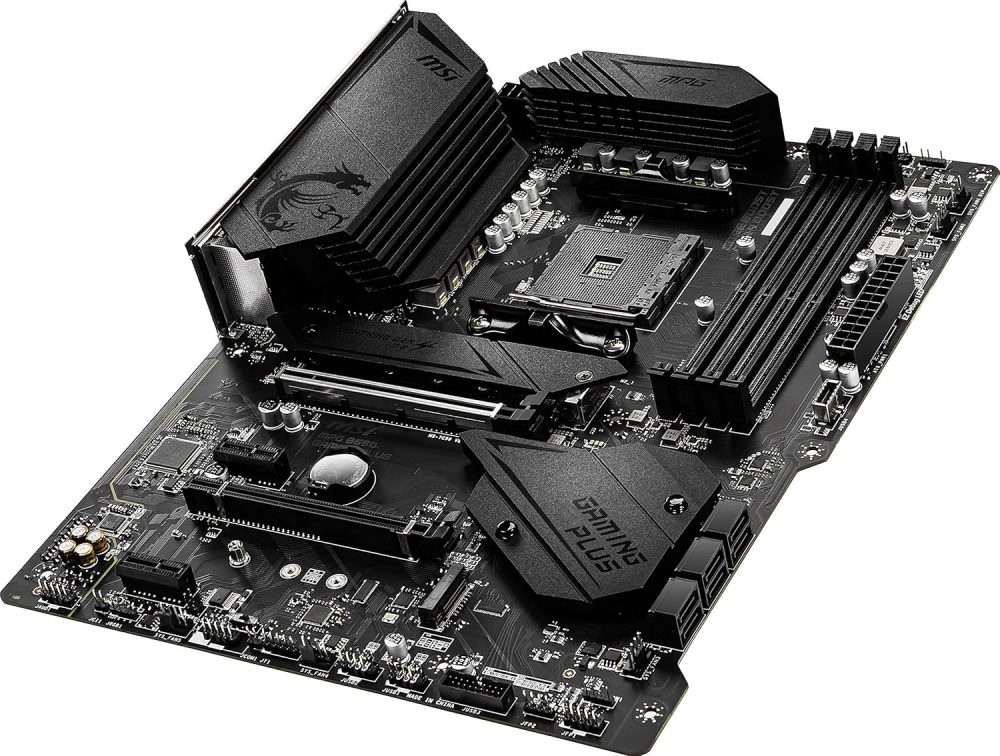 MSI MPG B550 GAMING PLUS Desktop Motherboard - AMD B550 Chipset - Socket AM4 - ATX - Image 3