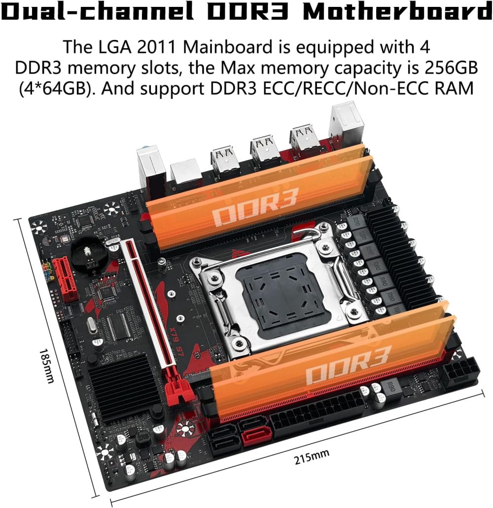 Support DDR3 RAM Max 256GB