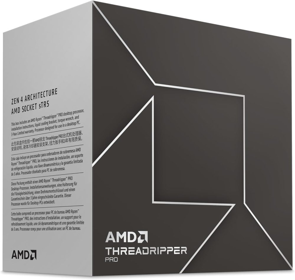 AMD Ryzen™ Threadripper™ PRO 7995WX 96-Core, 192-Thread Processor - Image 3