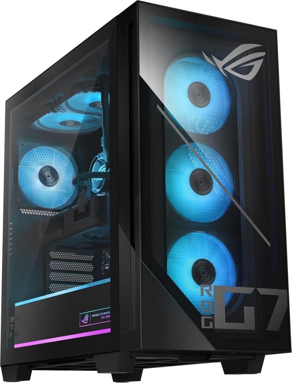 ASUS ROG Strix G700 Desktop 10TB SSD 128GB DDR5 RAM Win 11 Pro (Intel 15th gen Core Ultra 9 285K Processor Turbo to 6.00GHz, NVIDIA GeForce 4060Ti RTX 8GB GDDR6) Gaming PC Computer - Image 3
