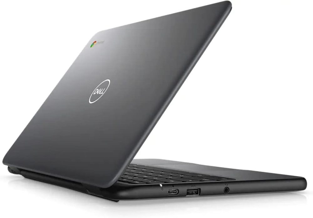 Dell Chromebook 11 3100 11.6" Chromebook - 1366 x 768 - Celeron N4020-4 GB RAM - 16 GB Flash Memory - Chrome OS - Intel HD Graphics - English (US) Keyboard - Bluetooth (Renewed) - Image 3