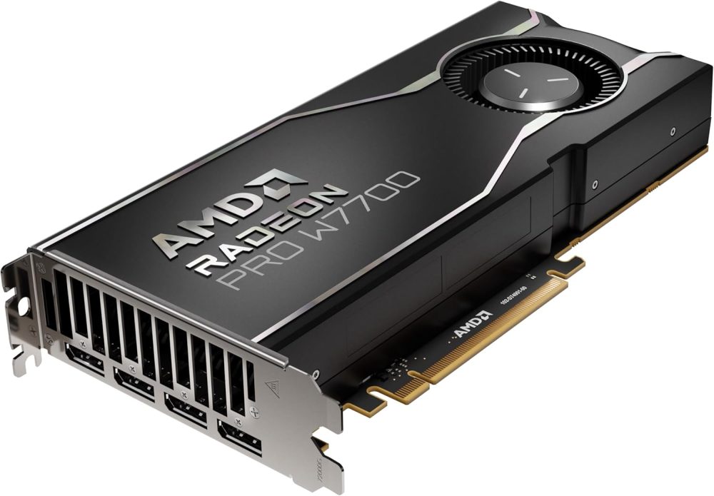 AMD Radeon Pro W7700 16GB (RDNA 3, 4X DisplayPort 2.1) Brand - Image 3