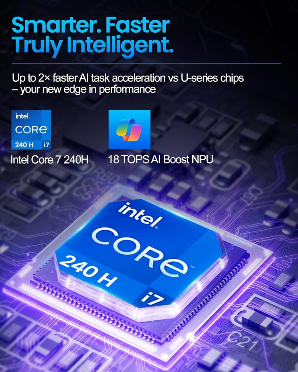 Lenovo IdeaPad Touchscreen Business Laptop - 16 Inch FHD+(1920X1200) - Intel 10-Core 7 240H(Beat Ultra 7 255U) - Facial Login IR Cam - Backlit KB - Win 11 Pro - Redragon Bundle(32GB DDR5 | 1TB SSD) - Image 3