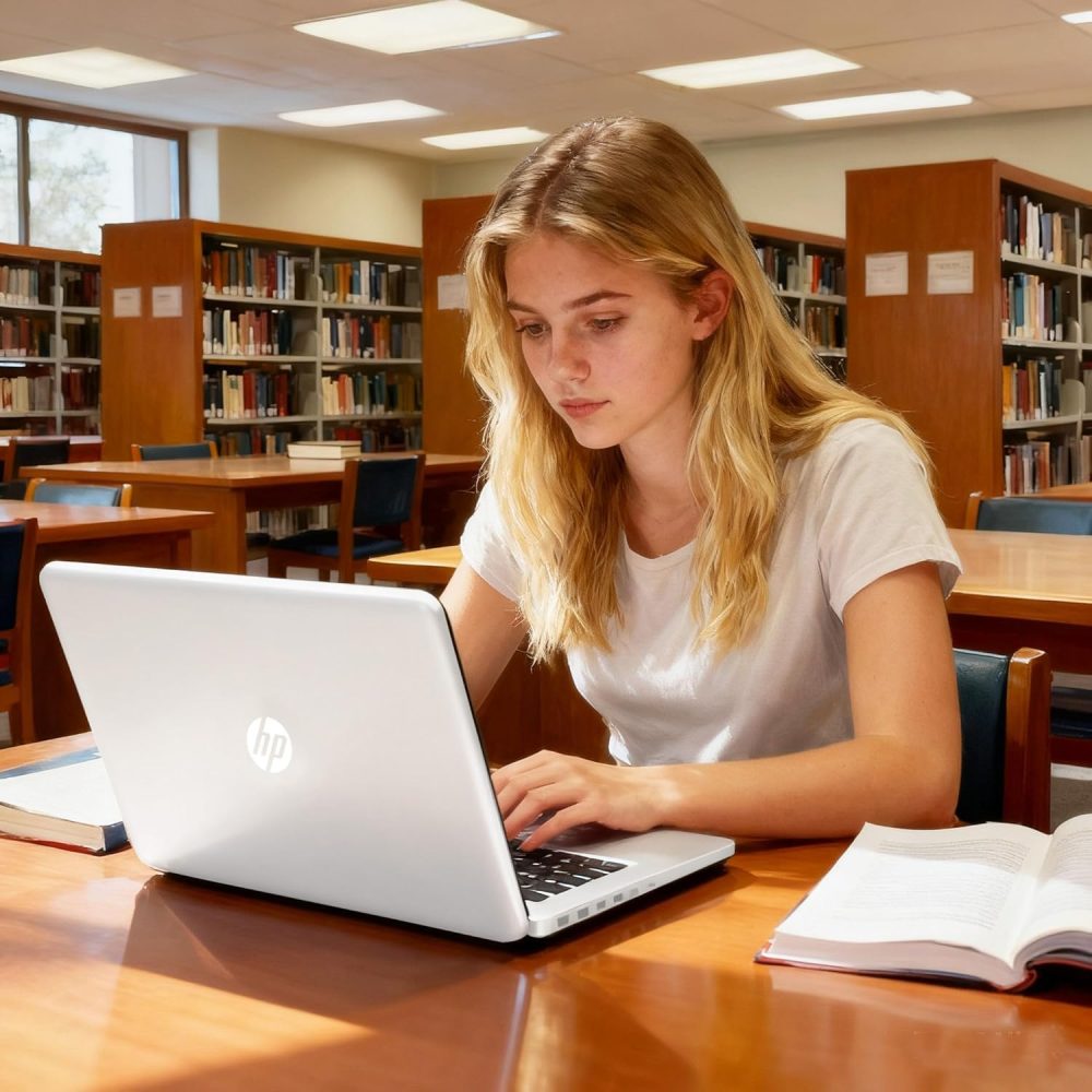 HP Ultrabook Laptop with Copilot AI & Office 365 • Intel High Performance CPU • 8GB RAM • 1.3TB Storage (320GB SSD and 1TB OneDrive) • Windows 11 w/o Earbuds - Image 3