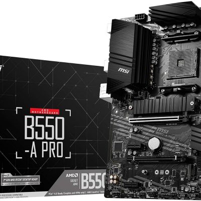 MSI B550-A PRO ProSeries Motherboard (AMD Ryzen 5000