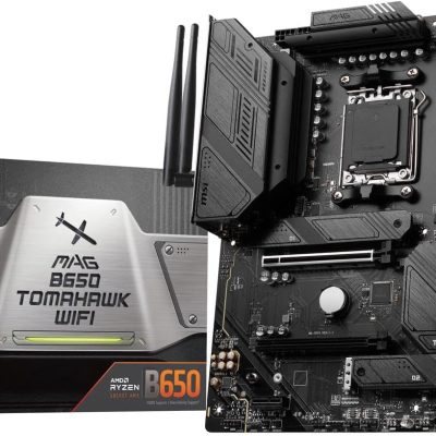 MSI MAG B650 Tomahawk WiFi Gaming Motherboard (AMD Ryzen 9000/8000/7000 Series Processors
