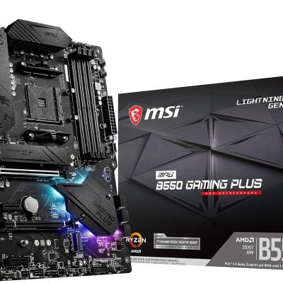 MSI MPG B550 Gaming Plus V1 Gaming Motherboard (AMD Ryzen 5000