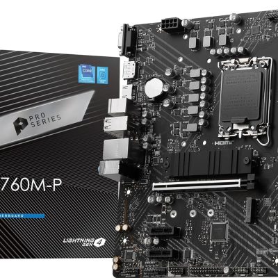 MSI PRO B760M-P DDR4 ProSeries Motherboard (Supports 12th/13th/14th Gen Intel Processors
