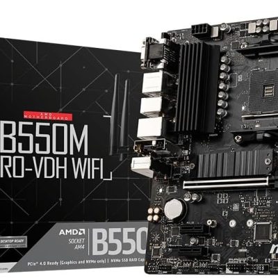 MSI B550M PRO-VDH WiFi ProSeries Motherboard (AMD Ryzen 5000