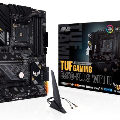 ASUS TUF Gaming B550-PLUS WiFi II AMD AM4 (3rd Gen Ryzen™) ATX Gaming Motherboard (PCIe 4.0