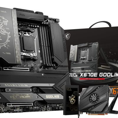 MSI MEG X670E GODLIKE Gaming Motherboard (AMD Ryzen 8000/7000