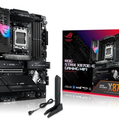 ASUS ROG Strix X870E-E Gaming WiFi AMD AM5 X870 ATX Motherboard 18+2+2 Power Stages