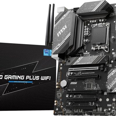 MSI B760 Gaming Plus WiFi Gaming Motherboard (Supports 12th/13th/14th Gen Intel Processors