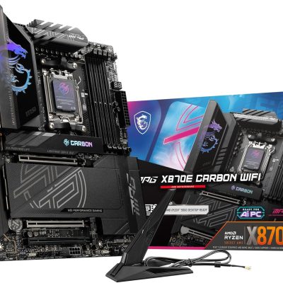 MSI MPG X870E Carbon WiFi Gaming Motherboard (AMD Ryzen 9000/8000/7000 Series Processors