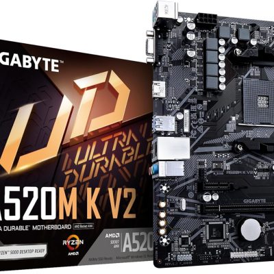 GIGABYTE A520M K V2 (REV. 1.0) CHIPSET AMD A520 AM4