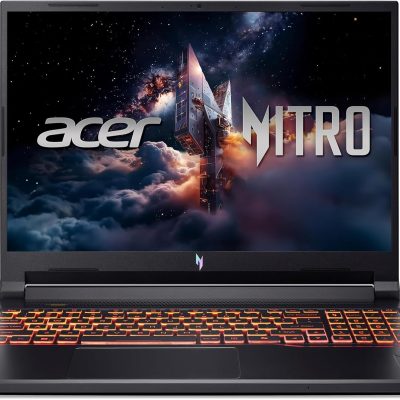 acer Nitro V Gaming Laptop | Intel Core 9 Processor 270H | NVIDIA GeForce RTX 5070 Laptop GPU | 16" WUXGA IPS 180Hz Display | 32GB DDR5 | 1TB Gen 4 SSD | Wi-Fi 6 | Backlit KB | ANV16-72-933F