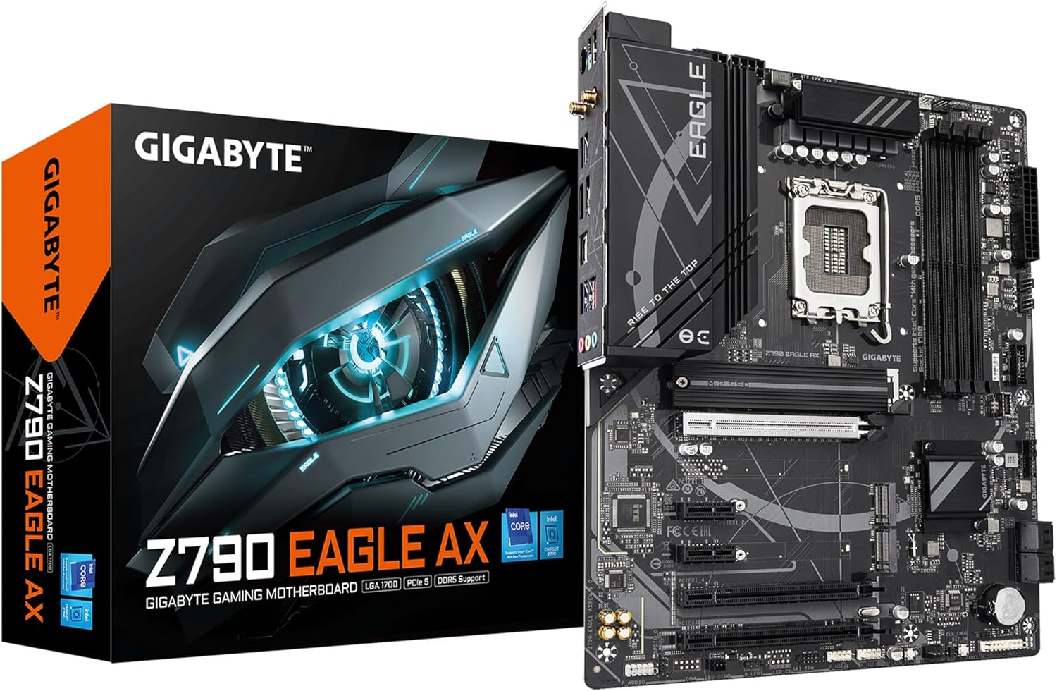 GIGABYTE Z790 Eagle AX LGA 1700 Intel Z790 ATX Motherboard with DDR5