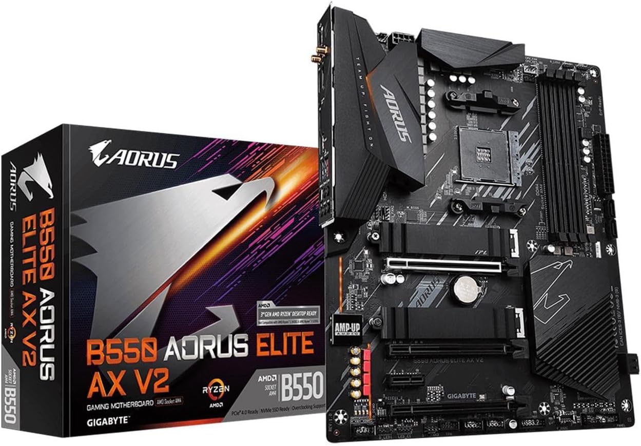 GIGABYTE B550 AORUS Elite AX V2 Motherboard