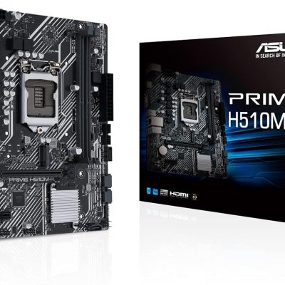 ASUS Micro-ATX Motherboard (Intel H510 LGA 1200 with PCIe 4.0