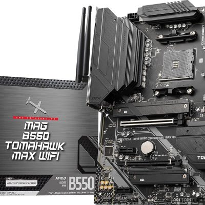 MSI MAG B550 Tomahawk MAX WiFi Gaming Motherboard (AMD AM4