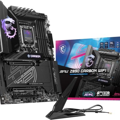 MSI MPG Z890 Carbon WiFi Gaming Motherboard (Support Core Ultra Series 2 Intel Processors