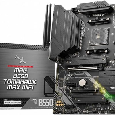 MSI MAG B550 Tomahawk MAX WiFi Gaming Motherboard (AMD Ryzen 5000 Series