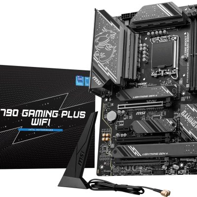 MSI Z790 GAMING PLUS WIFI-AMZ Gaming Motherboard (Support 14th/13th/12th Gen Intel Processors