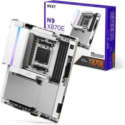 NZXT N9 X870E - AMD X870E AM5 ATX Gaming Motherboard for Ryzen 9000/8000/7000-20+2+1