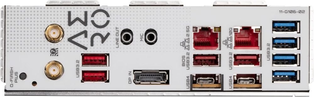 GIGABYTE TRX50 AERO D (sTR5/ AMD/ TRX50/ E-ATX/ DDR5/ PCIe 5.0 M.2/ PCIe 5.0/ USB4 Type-C/Wi-Fi 7/ Marvell 10GbE/ Motherboard) - Image 4