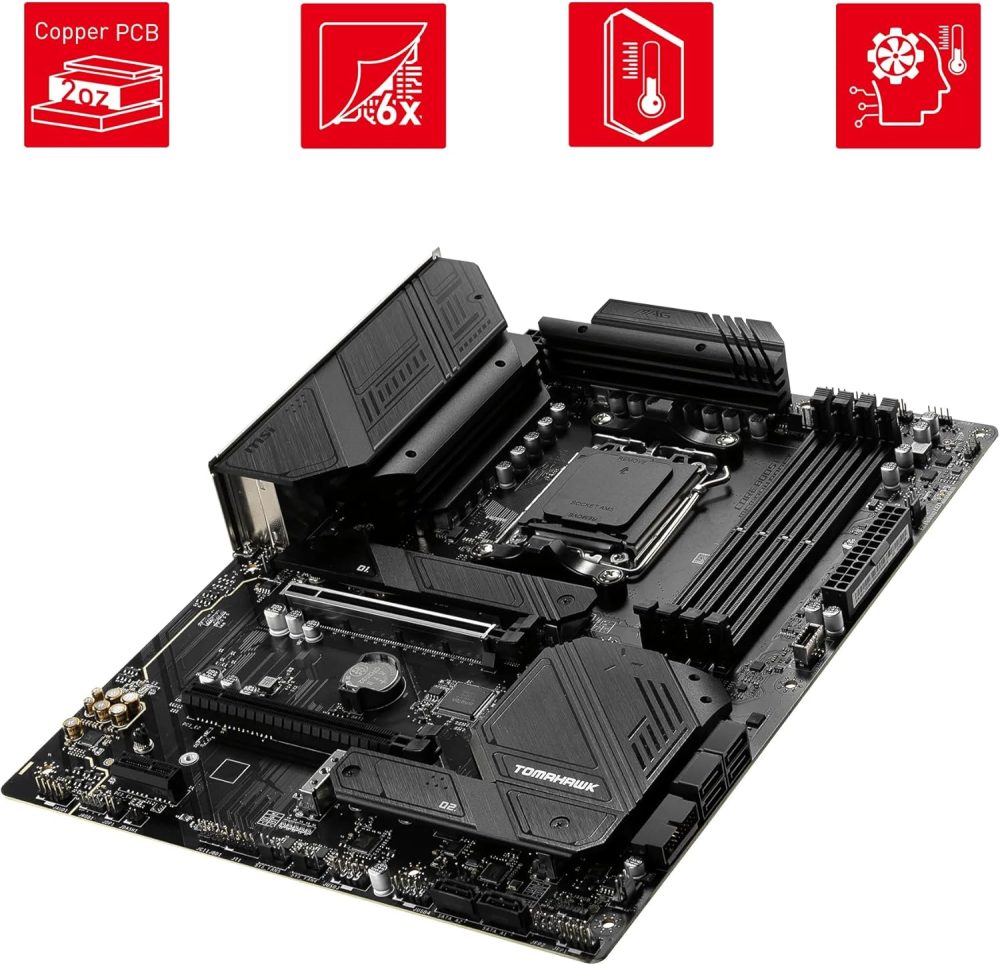 MSI MAG B650 Tomahawk WiFi AMD B650 Socket AM5 ATX - Image 4