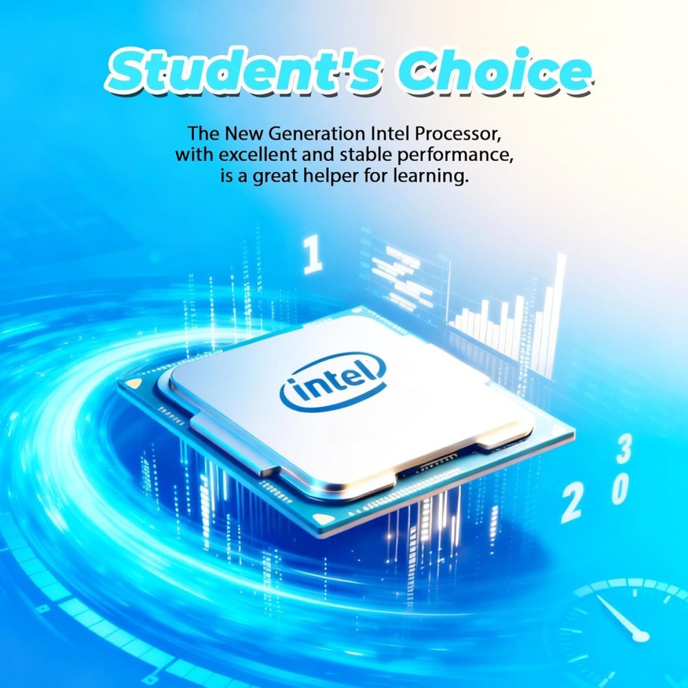 HP Ultrabook Laptop with Copilot AI & Office 365 • Intel High Performance CPU • 8GB RAM • 1.3TB Storage (320GB SSD and 1TB OneDrive) • Windows 11 w/o Earbuds - Image 4