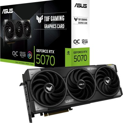 ASUS TUF Gaming GeForce RTX ™ 5070 12GB GDDR7 OC Edition Gaming Graphics Card (PCIe® 5.0