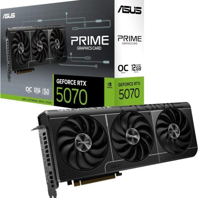 ASUS The SFF-Ready Prime GeForce RTX™ 5070 OC Edition 12GB GDDR7 Graphics Card (PCIe® 5.0